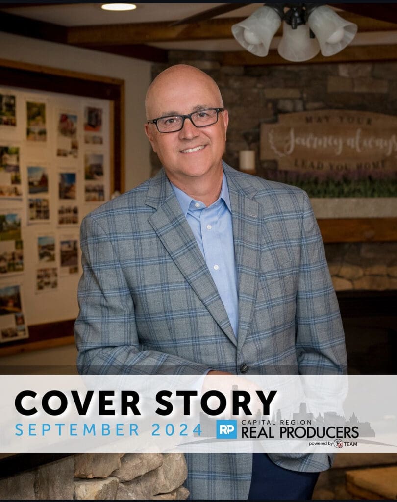 Matthew Loder featured as the cover story in Real Producers Magazine September 2024