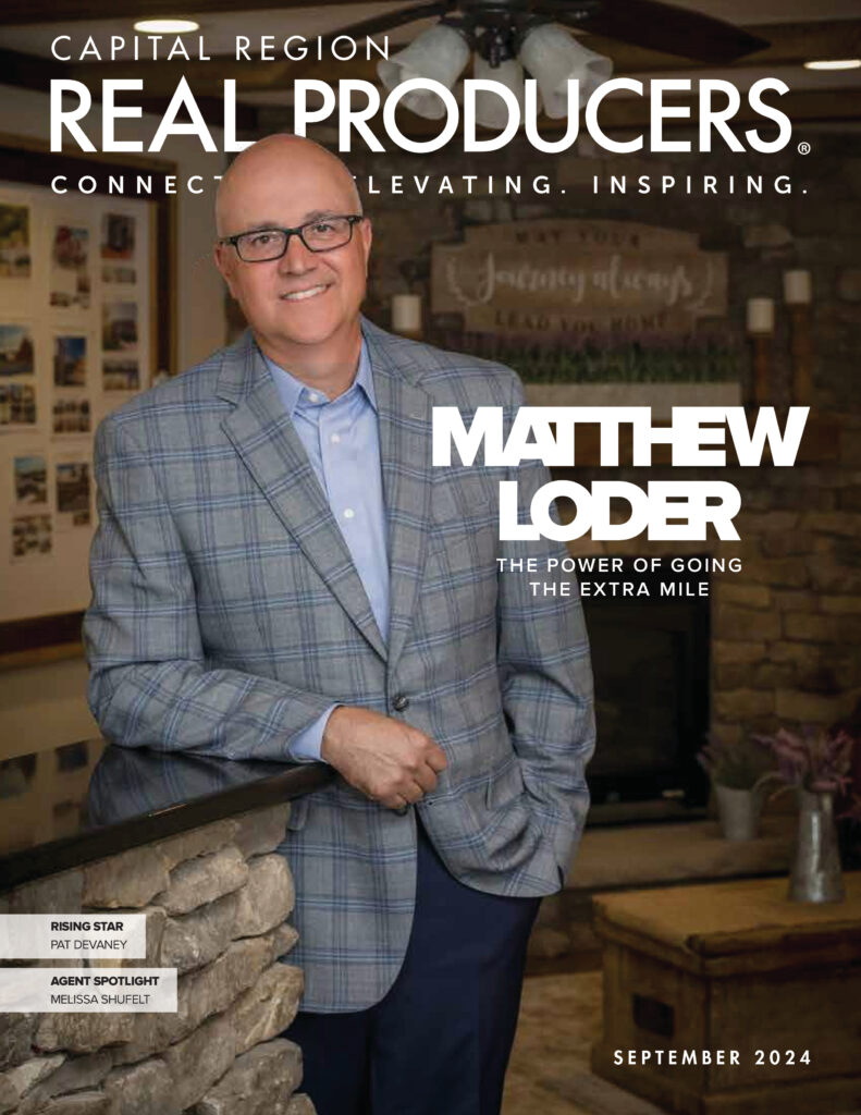 Matthew Loder, the owner of Country Boy Real Estate in Cobleskill, NY featured on Cover of Real Producers Magazine